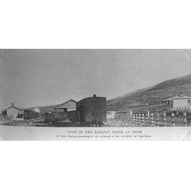 Hyde Photograph 2, 'View of the railway yards at Hyde'