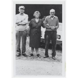 Phil George, Watty George and Watty's wife