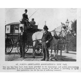 St John Ambulance Association horse-drawn van