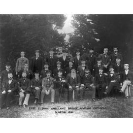 First St John Ambulance Brigade Division Overseas, Dunedin 1892