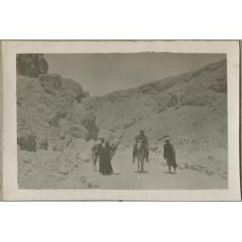 'In the valley of the Tombs of the Kings of Thebes'