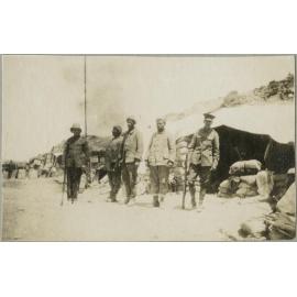 Group of soldiers at camp