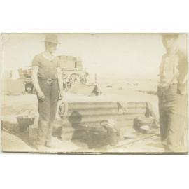 Men with fire and billies