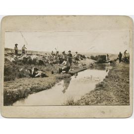 'Washing Day over Sweet-water Canal behind the Camp Ismalia'