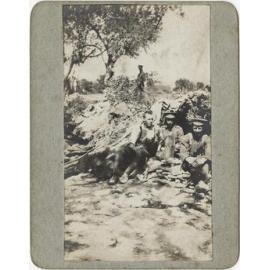 Soldiers at Shell Gully, Cape Helles