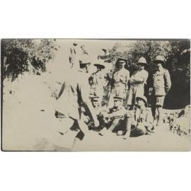 Group of unidentified soldiers