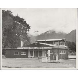 Cascade Lodge, Cascade Creek, on the Milford Road