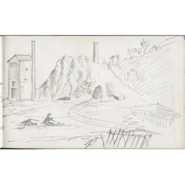 Sketch of mine workings