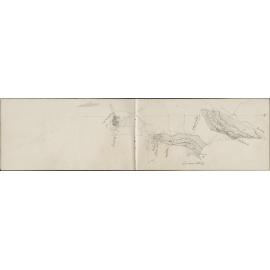 Sketch of Amuri Bluff