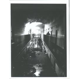 Wet mess inside prison