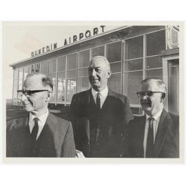 'Pro-Vice Chancellor Professor R.R. Nimmo; Registrar Mr J.W. Hayward; 1964-66 Vice Chancellor Dr Arthur Beacham'