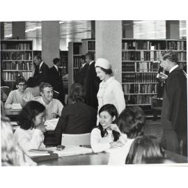 'University Library', Queen Elizabeth II