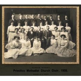 Dundas Street Primitive Methodist Church Choir, conductor Mr E. Robson