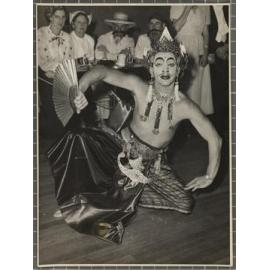 Theo Schoon as Balinese dancer