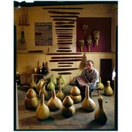 Theo Schoon at his house in Grey Lynn, Auckland