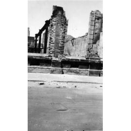 Photographs of ruins, Emerson Street, Napier