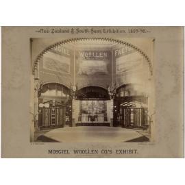 Mosgiel Woollen Company's exhibit, New Zealand and South Seas Exhibition