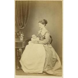 'Mrs [Rachel] Downie Stewart and her eldest son Westwood'