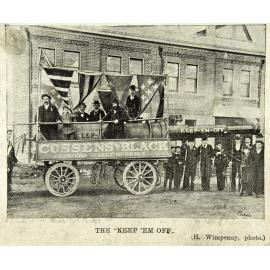 The 'Keep 'em off', Boer War procession