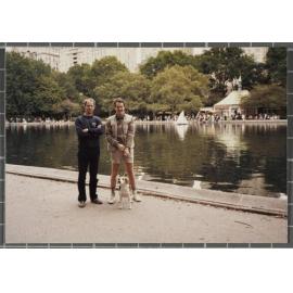 Roger Hall and Robert Lord, Central Park, New York