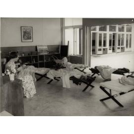 Helen Deem Centre for pre-school education. Miss Just (head teacher) shown.