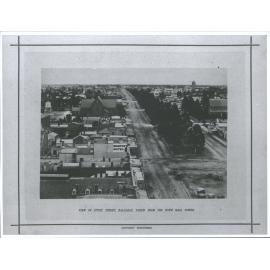 View of Sturt Street, Ballarat, taken from the town hall tower