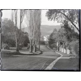 View from Duchess Avenue towards Heriot Row, Dunedin