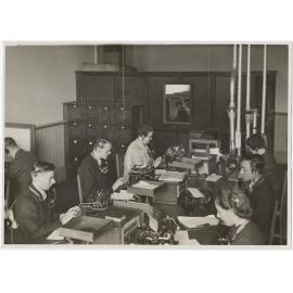 Facility for taking dictated telegrams, Dunedin