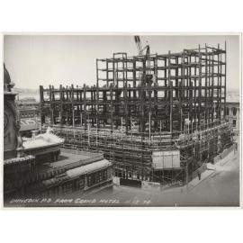 'Dunedin P.O.[Post Office] from Grand Hotel 11.12.34'