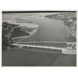Aerial view of Taieri Mouth