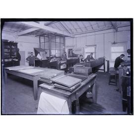 Graphic design room, Coulls Somerville Wilkie, Crawford Street, Dunedin