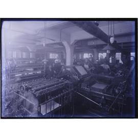 Men with printing presses, Coulls Somerville Wilkie, Crawford Street, Dunedin