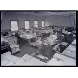 Women at work in the bindery, Coulls Somerville Wilkie, Crawford Street, Dunedin