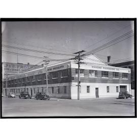 Packaging department building, Coulls Somerville Wilkie, corner of St Andrew and Cumberland streets, Dunedin