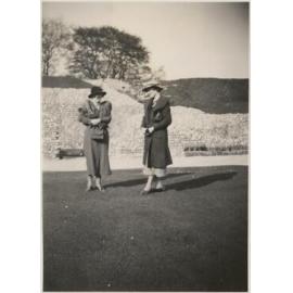 Millicent Baxter and her sister Viola Notariello