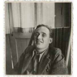 James K. Baxter in his early twenties