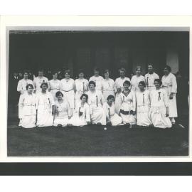 One of the first ladies teams, Melbourne, 1922