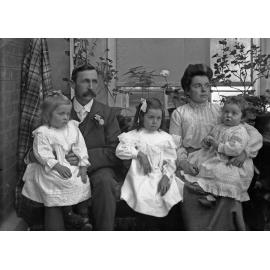 A.C. McGeorge and family