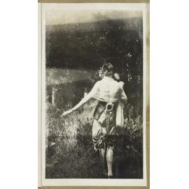 James Courage in drag