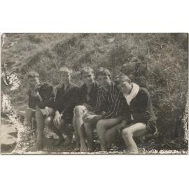 James Courage and friends at Governors Bay