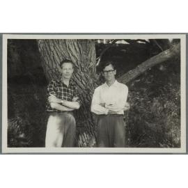 Roderick Finlayson with Bruce Beaver