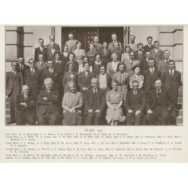 King Edward Technical College staff group