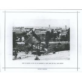 View of portion of the city of Sandhurst as seen from the hill, Camp Reserve
