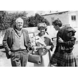 Philip Smithells with Dr Ann Peterson and S. Mair