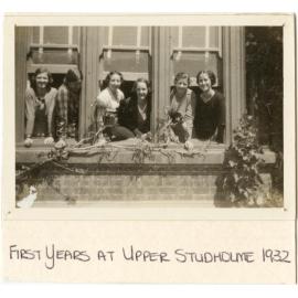 First years at Upper Studholme