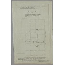 No. 559. Otago Museum, plans for alterations and additions to museum, Great King Street, Dunedin. Raid shelters.