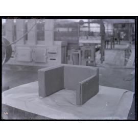 Unassembled parts of range