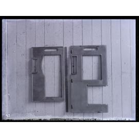 Unassembled parts of range