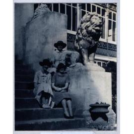 Mary Fleming, May Leslie, and Kath McInnes at Larnach Castle
