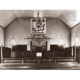 Interior of Kaikorai Baptist Church